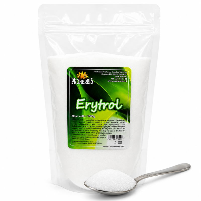 Erytrol E968 1 kg — słodzik stołowy