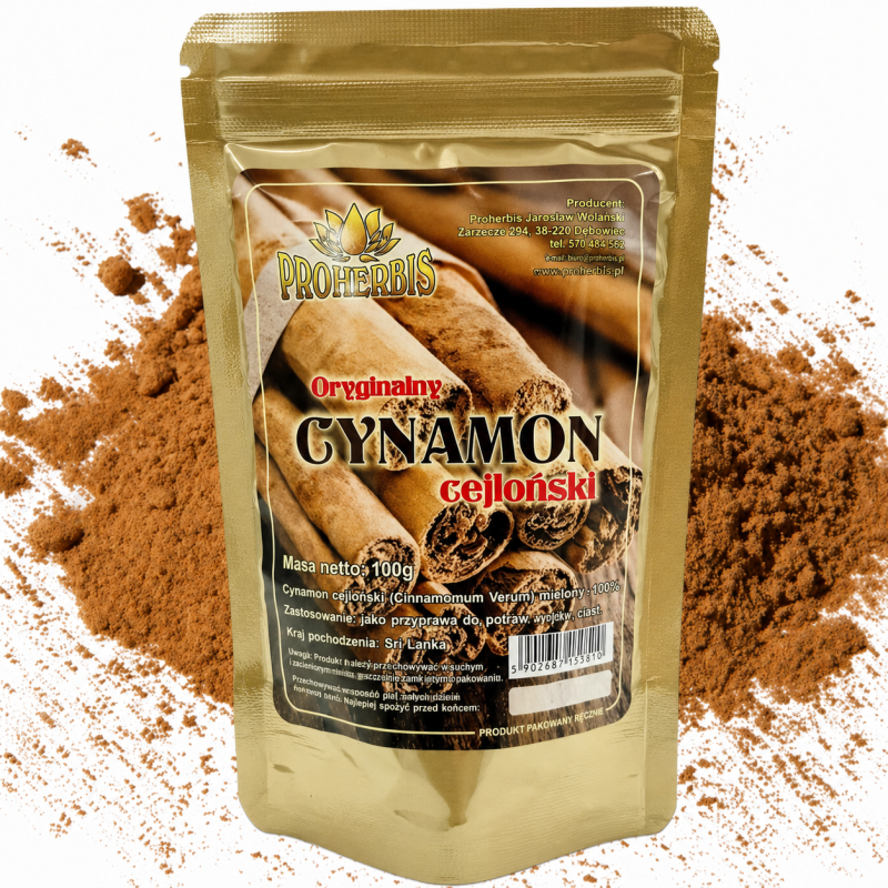 Cynamon cejloński mielony 100 g — Sri Lanka