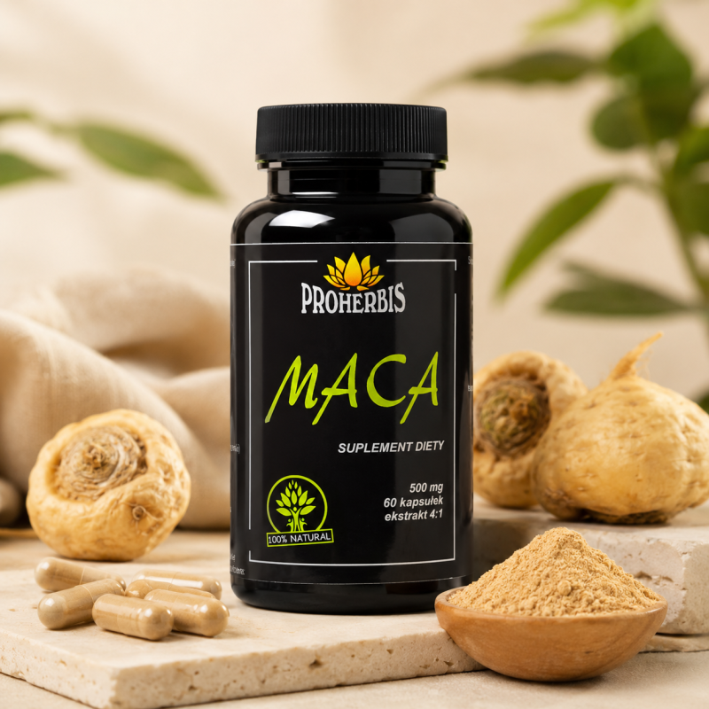 Maca ekstrakt 60 kaps — Proherbis