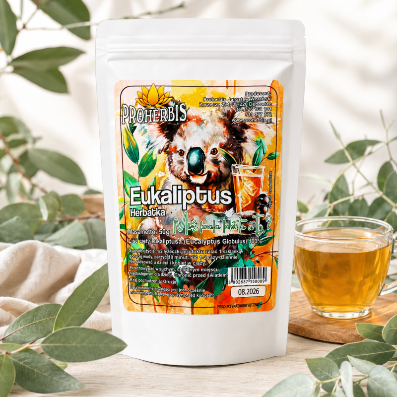 Eukaliptus liść cięty 50 g — Proherbis