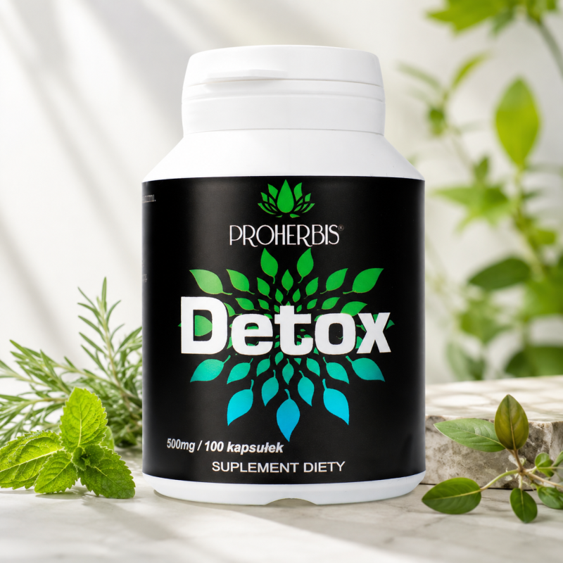 Detox 500 mg 100 kaps — Proherbis