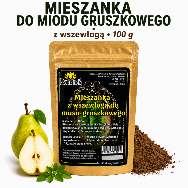 Mieszanka do miodu gruszkowego 100 g — Proherbis