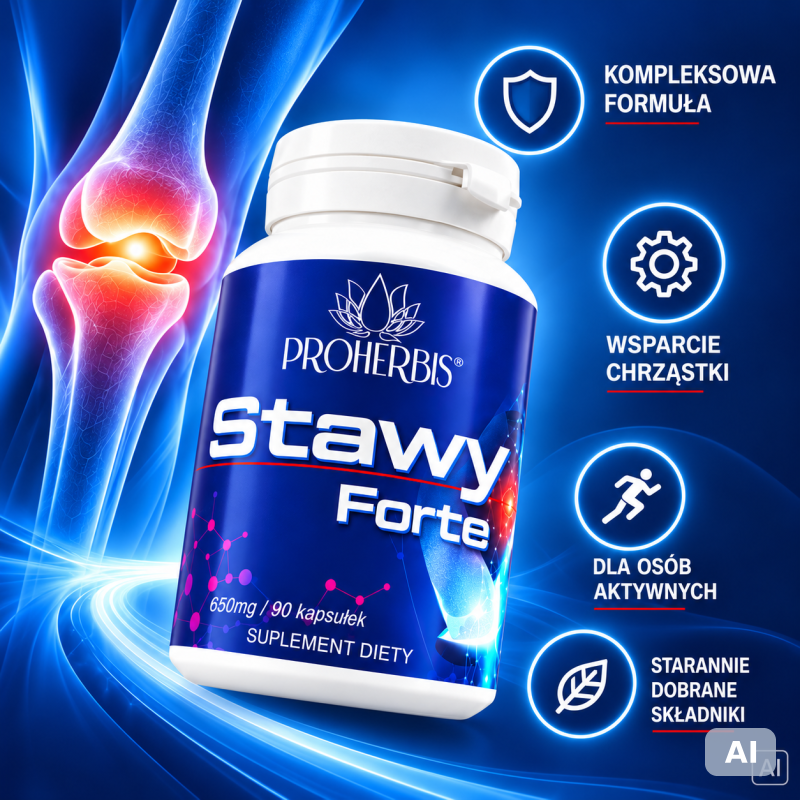 Stawy Forte 90 kaps – glukozamina, MSM | Proherbis