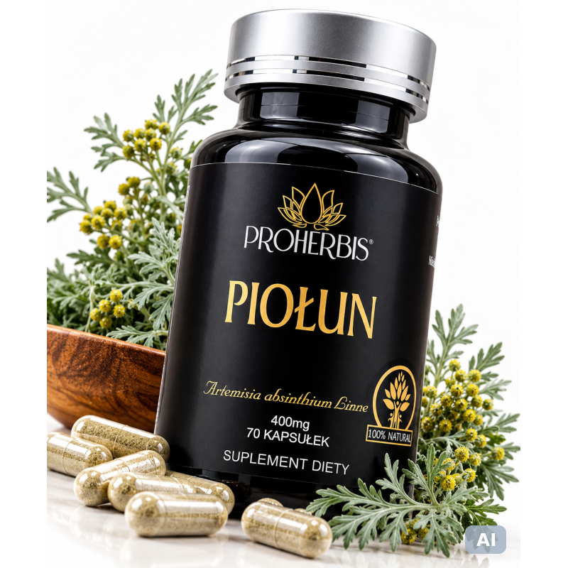 Piołun 400 mg 70 kaps — Proherbis