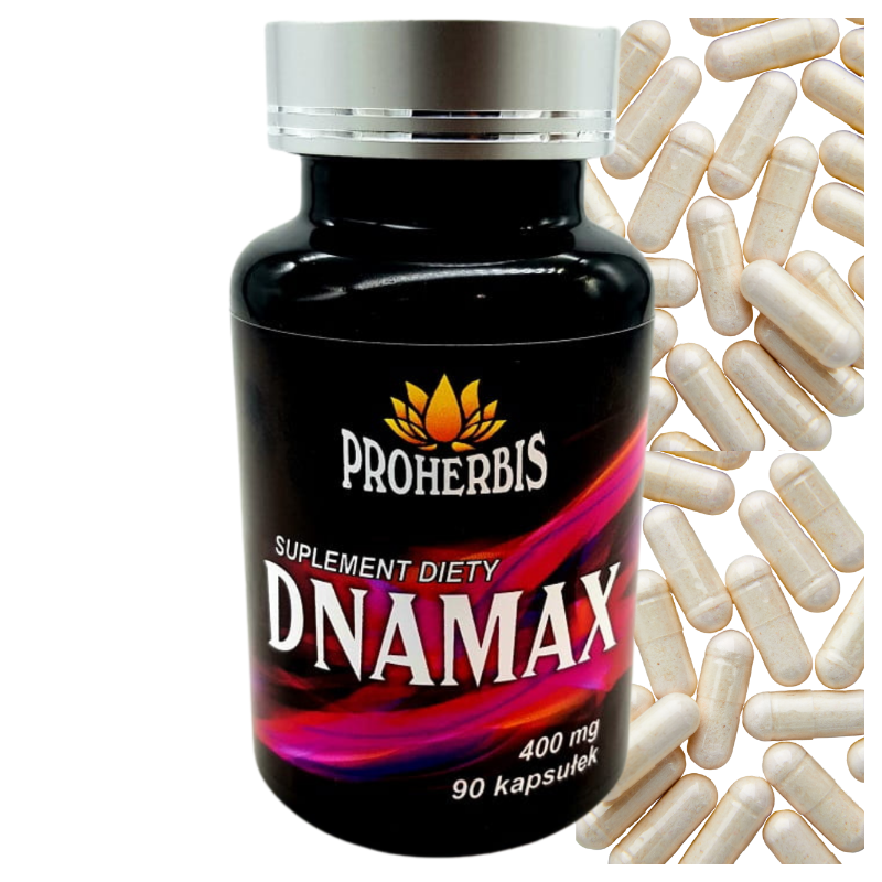Dnamax Proherbis 90 kaps. 400 mg lekko moczopędny na dnę moczanową stawy