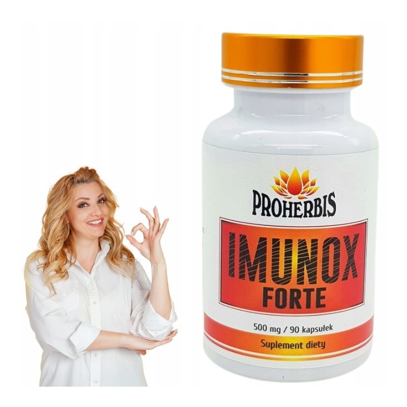 Imunox Forte 90 kaps wspomaga odporność