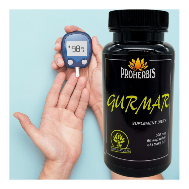 Gurmar ekstrakt 60 kaps — Gymnema sylvestre