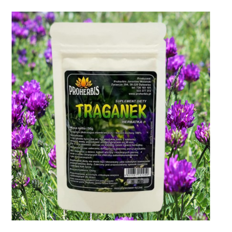 Traganek 50g Proherbis – naturalne wsparcie dla organizmu