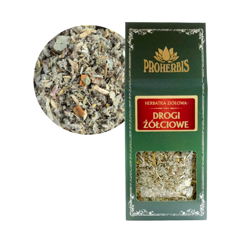 Herbatka Drogi Żółciowe 120g – Na Wątrobę i Kamienie Żółciowe