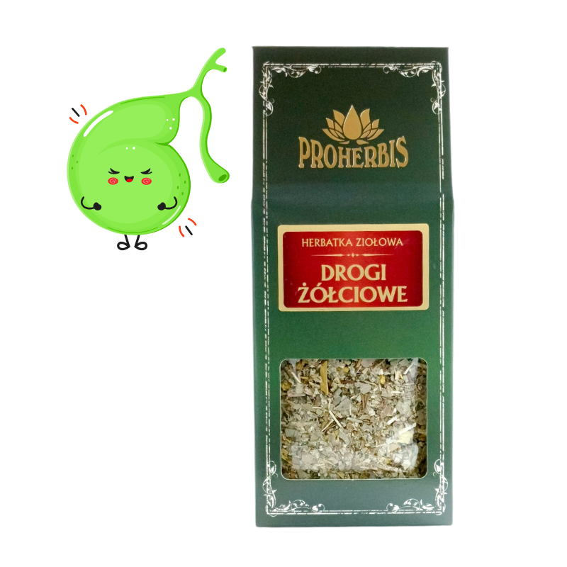Herbatka Drogi Żółciowe 120g – Na Wątrobę i Kamienie Żółciowe