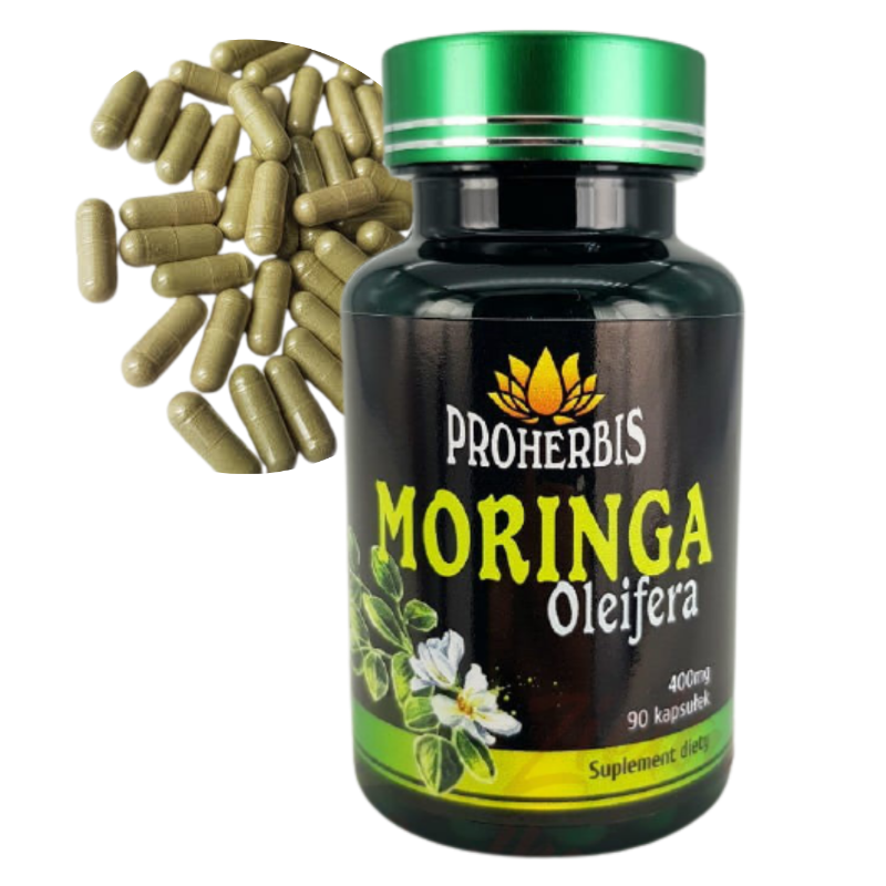 Moringa 90 kapsułek na odporność infekcje bakterie zdrowie