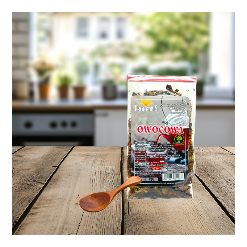 Herbatka owocowa 100g 100% naturalna PYSZNA i ZDROWA
