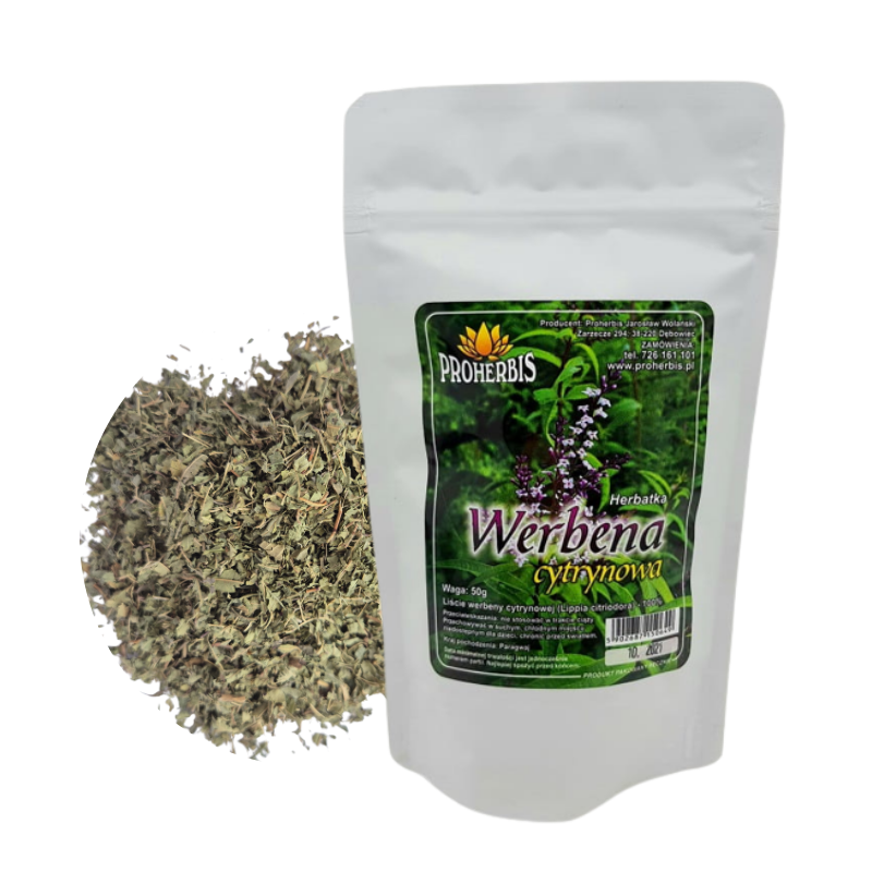 Werbena cytrynowa liść 50 g — Lippia citriodora