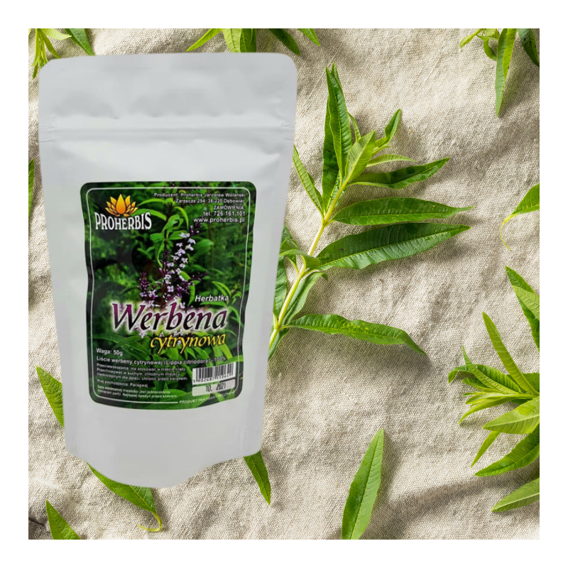 Werbena cytrynowa liść 50 g — Lippia citriodora