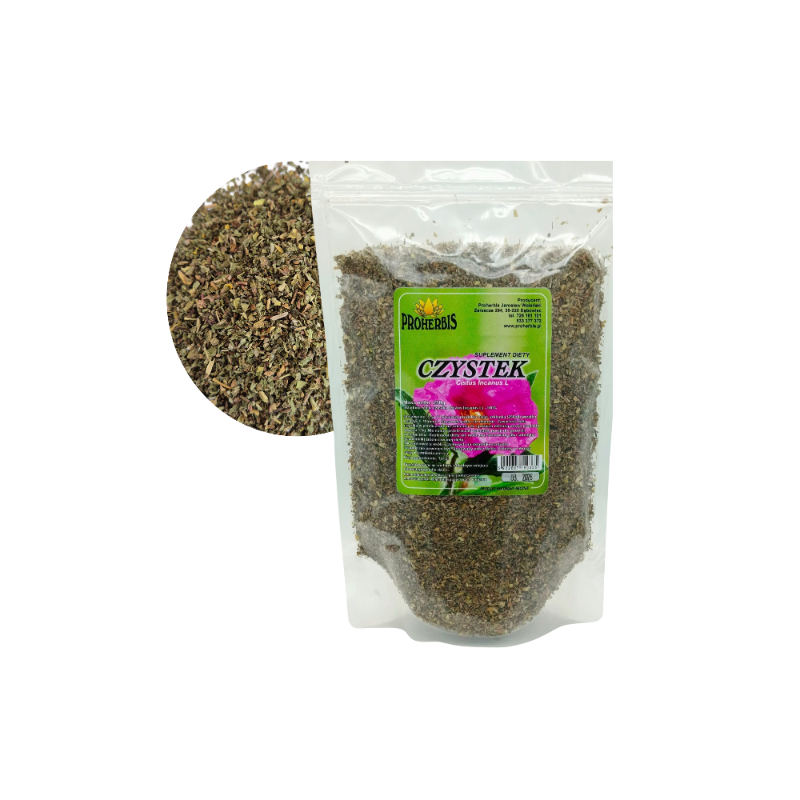 Czystek turecki 100% ziele 250 g naturalna herbata na odporność i detoks